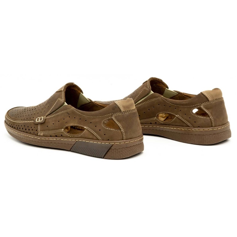 Olivier Herrskor i läder 937MP brun 5