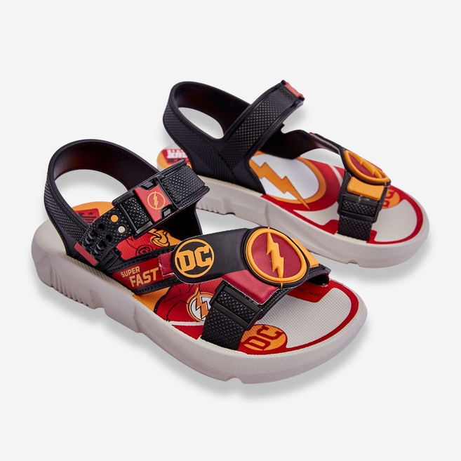 Barnsandaler Flash Grendene Kids JJ385051 Röd svart 2