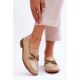 WS1 Klassiska Loafers dam Beige Lorien 1