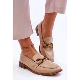 WS1 Klassiska Loafers dam Beige Lorien 2