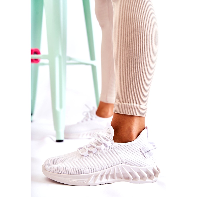 Sportskor dam, Material, Vit 4