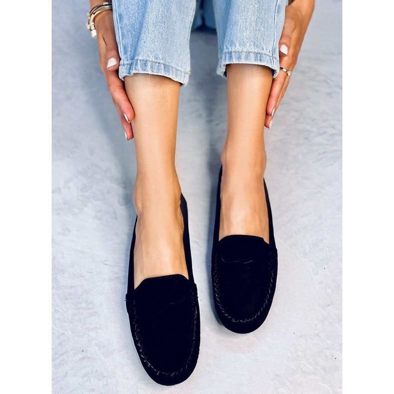 Seastar Anaya Black mocka loafers för kvinnor svart 1
